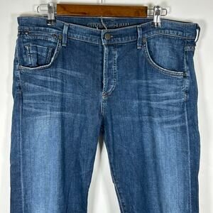 Citizens of Humanity Dylan Relaxed Boy Fit, Button-Fly Jeans, Sz 32